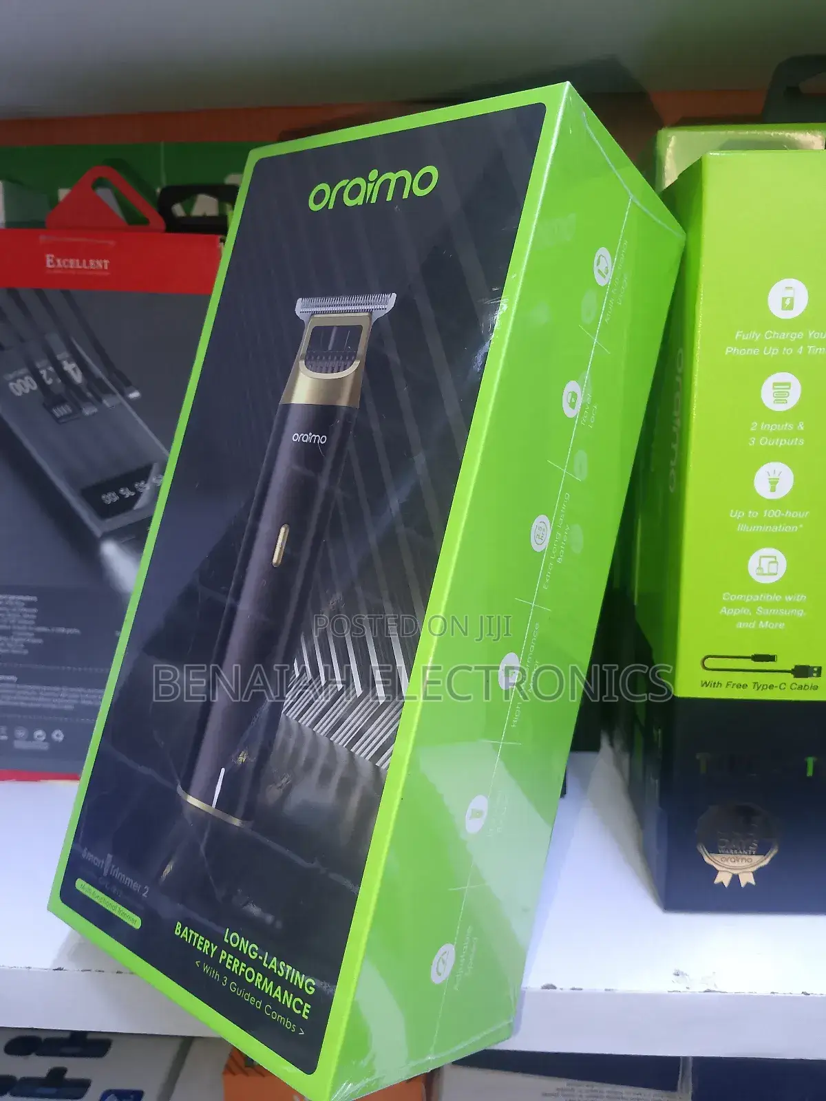 Shaving Machine, Oraimo Cordless Hair Trimmer ,Travel Size