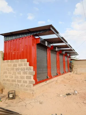 Tiled and Painted Container Stalls- Ready to Start Business