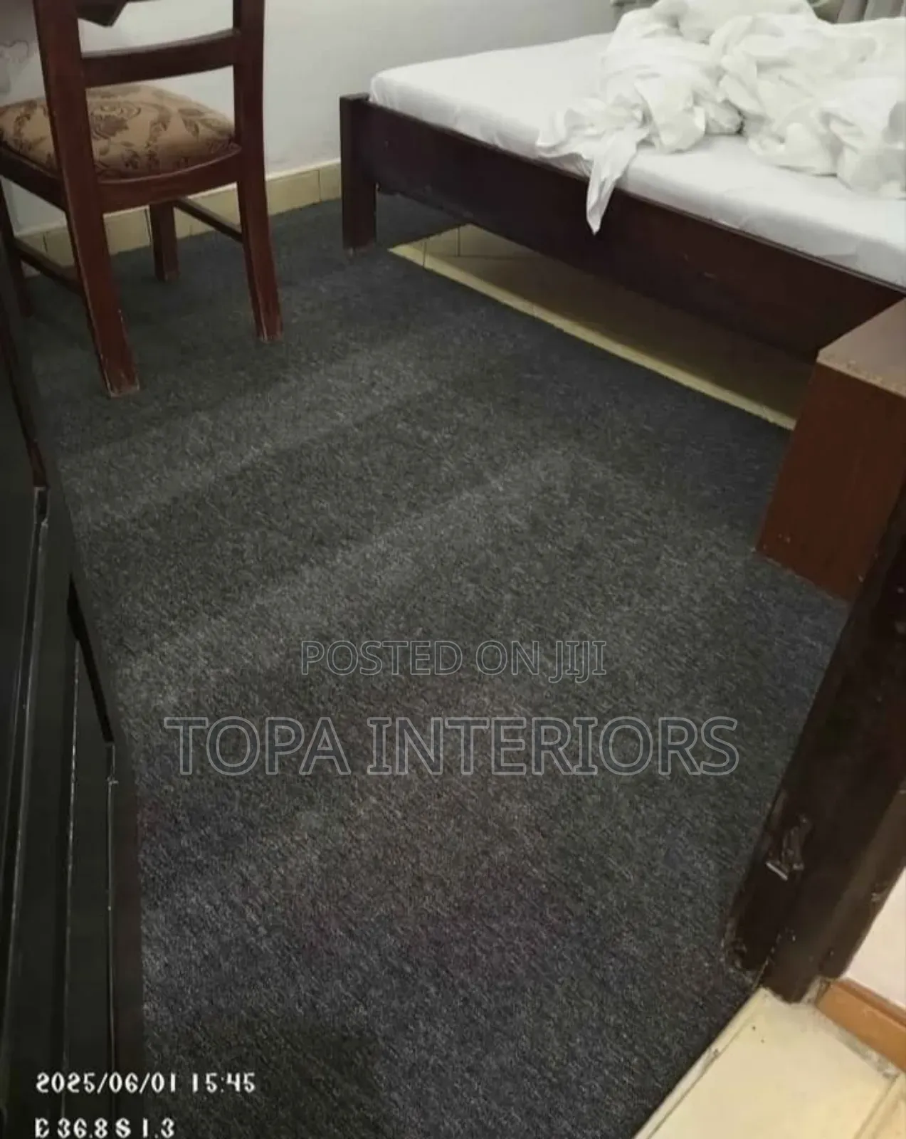 Coal Grey Floor Insulation Delta Wall to Wall Floor Carpets