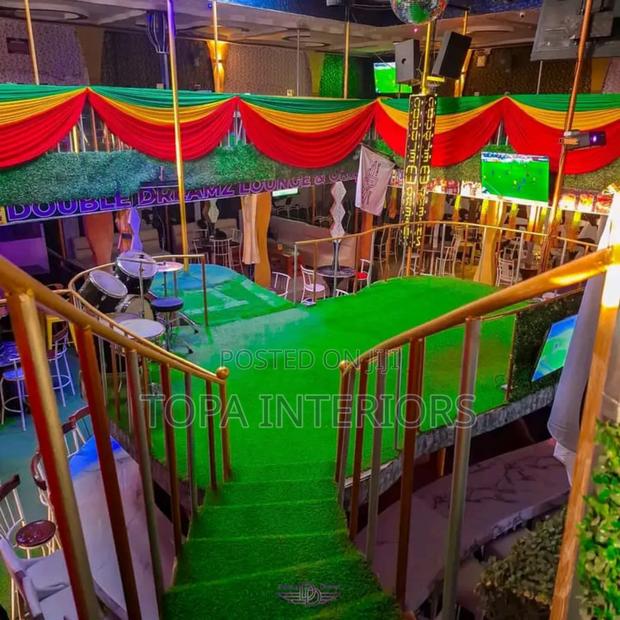 Entertainment Lounge Decor Artificial Green Grass Carpets - main view
