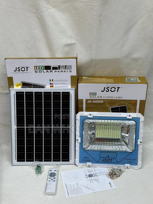 Jsot 200watts Solar Flood Light - main view