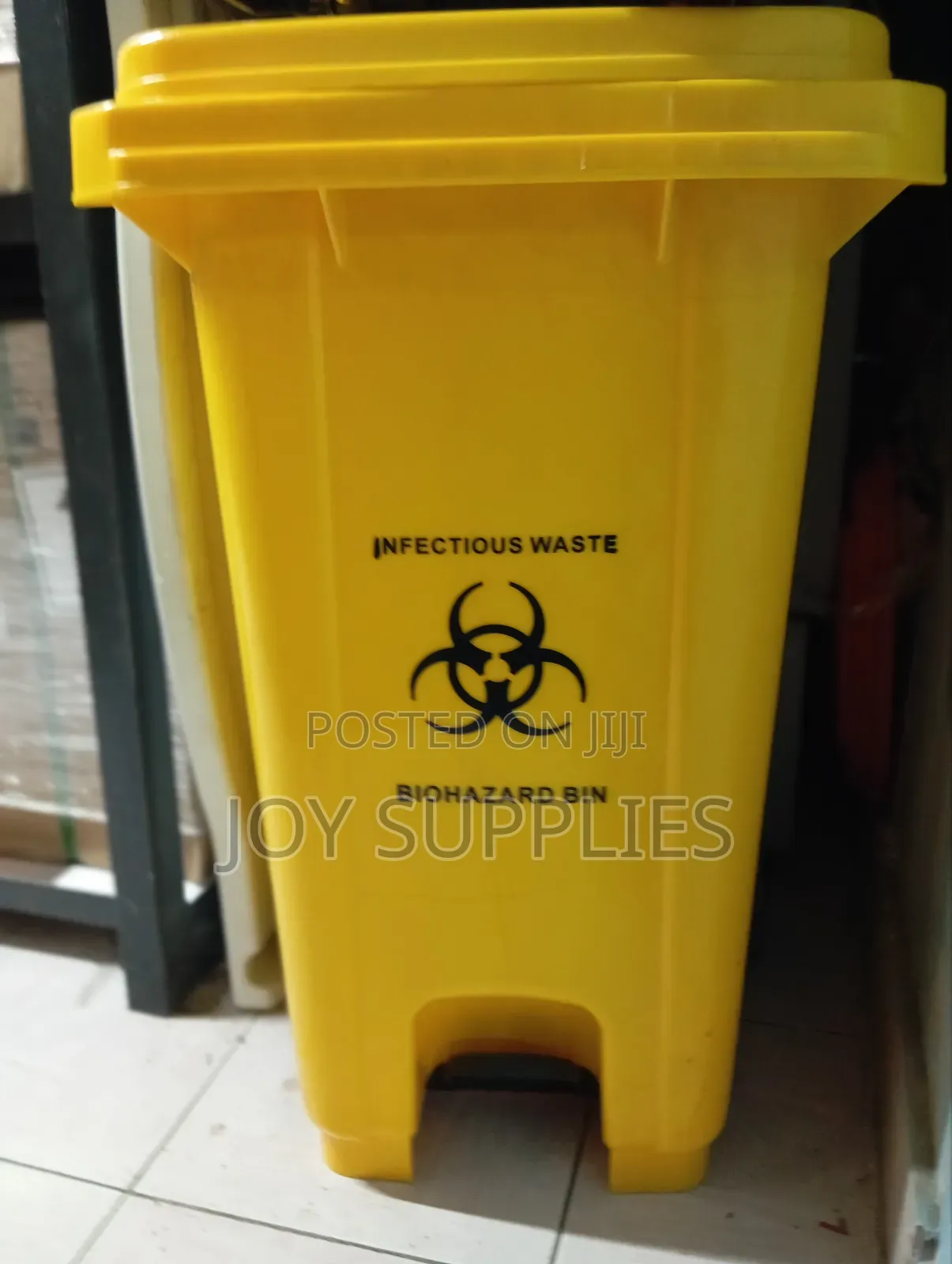 100l Biohazard Pedal Bin