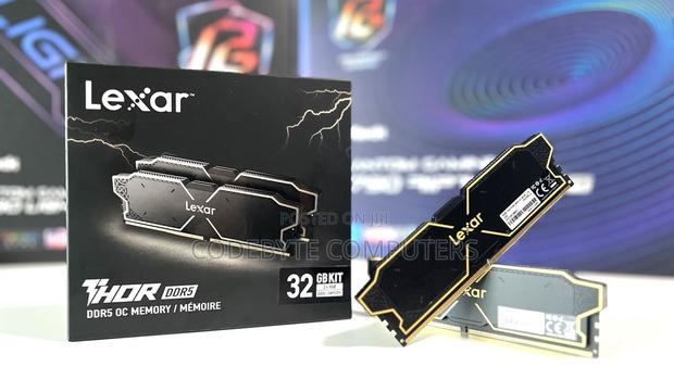Lexar Thor Oc Desktop Ram Ddr5 32gb || Lexar Thor Oc