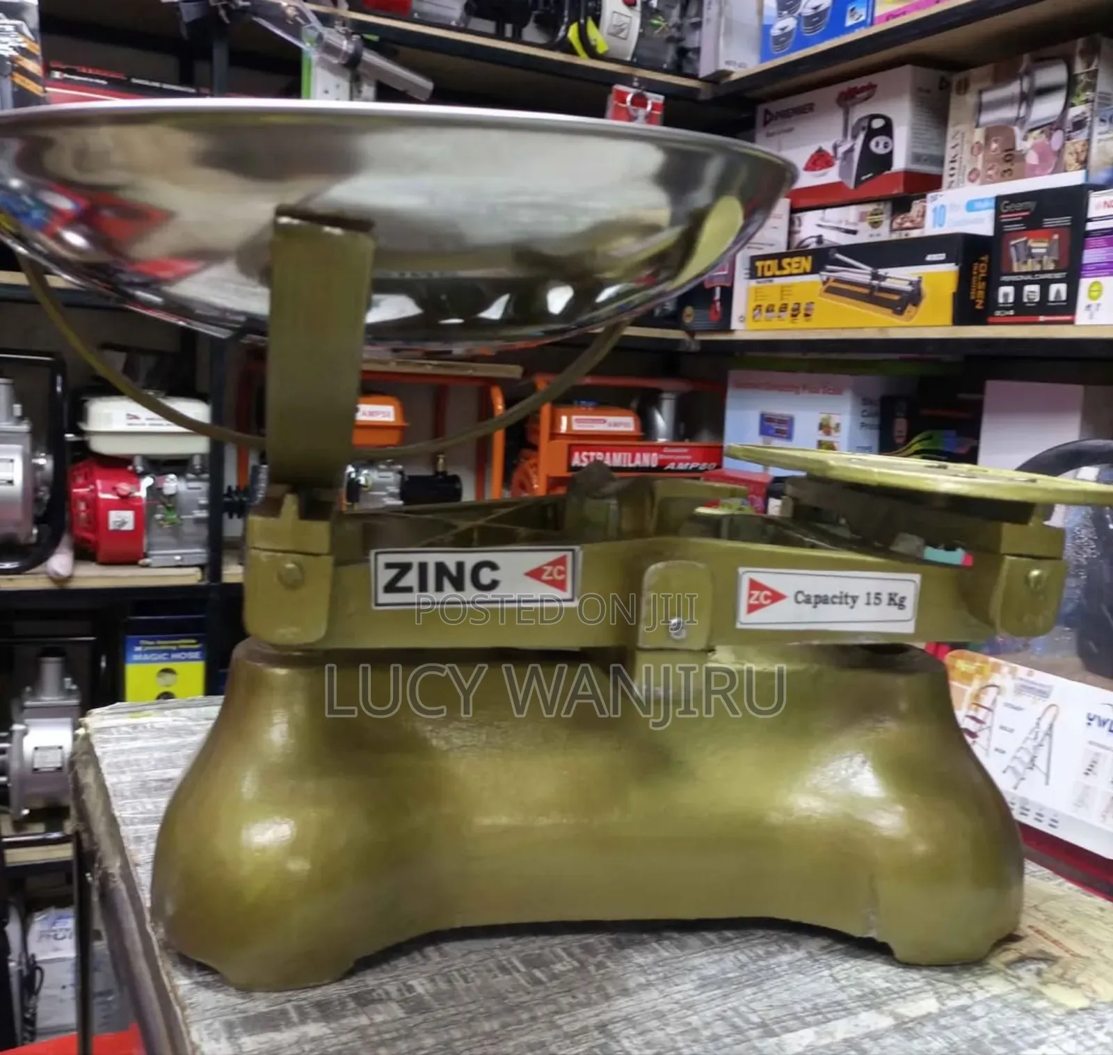 Zink Weighing Scale Analogue/ Analogue Sukari Weighing Scale
