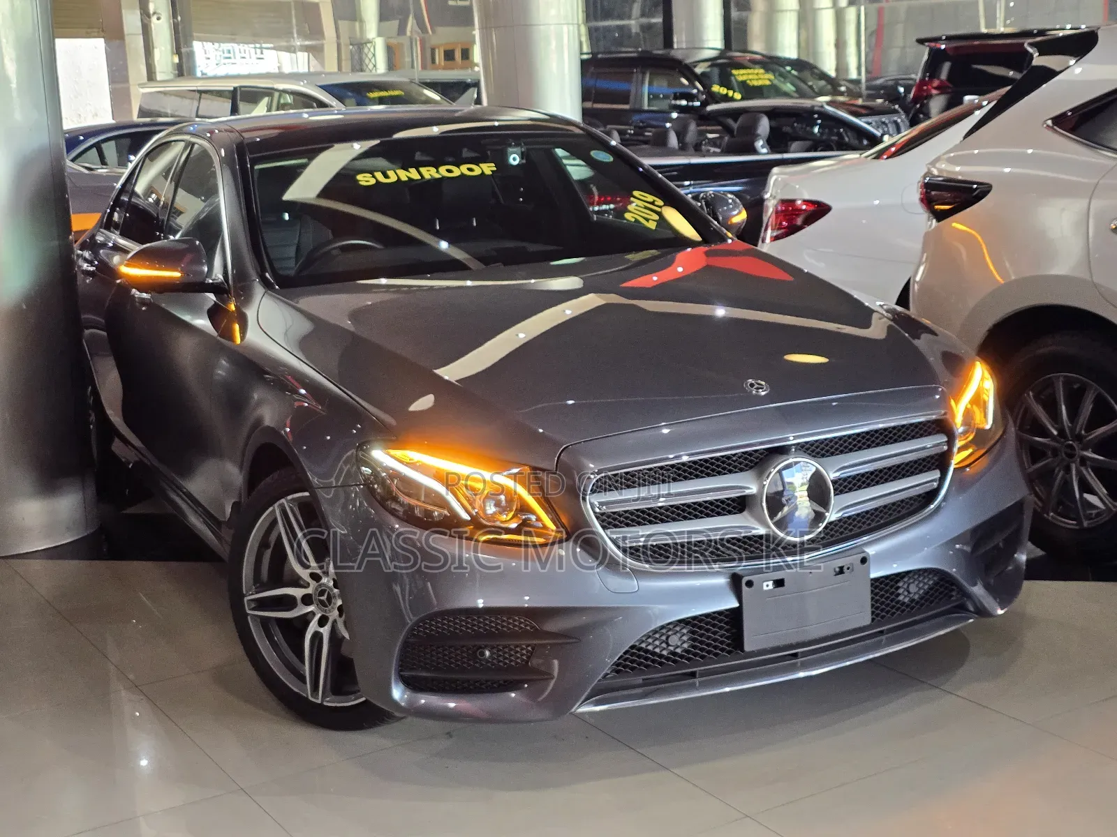 Mercedes-Benz E200 2019 Gray