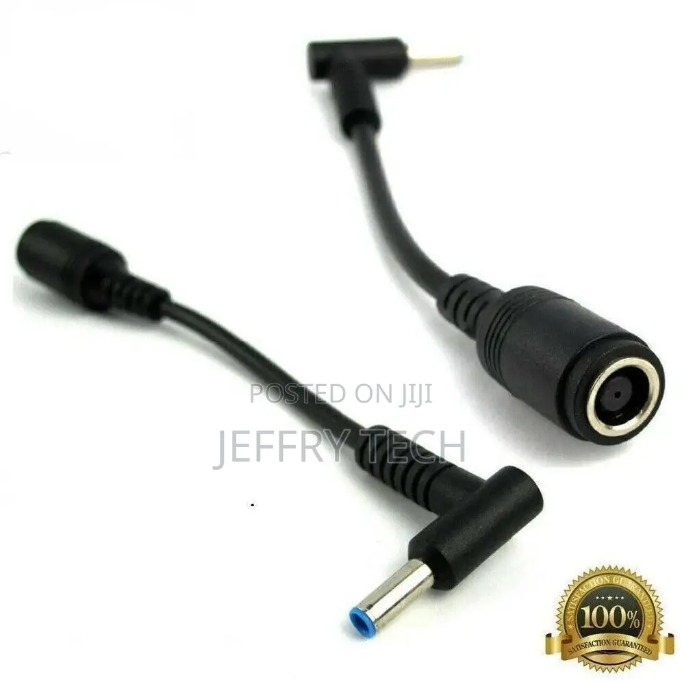 Hp Charger Tip Converter Blue 7.4mm to 4.5mm Dc Power Adapte