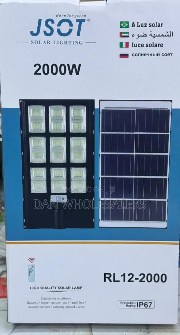 Jsot 2000watts Solar Street Light - main view