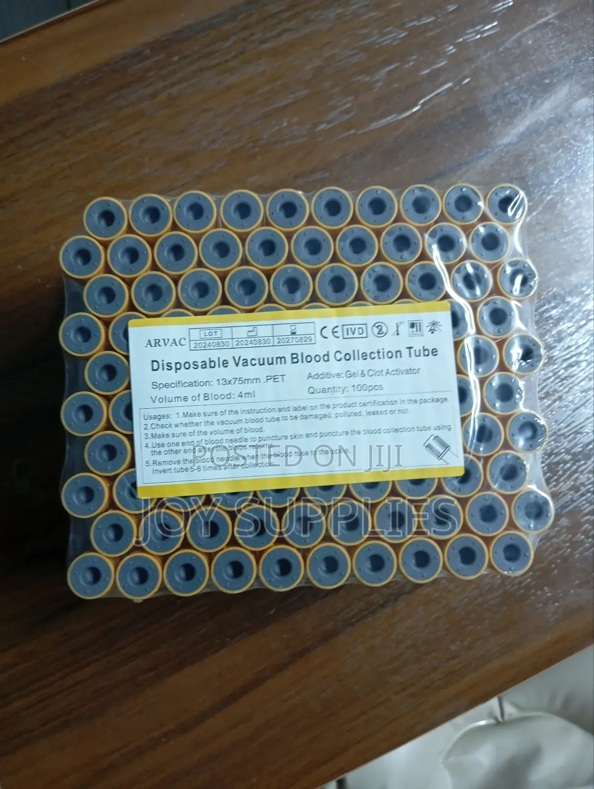 Yellow Top Vacutainer