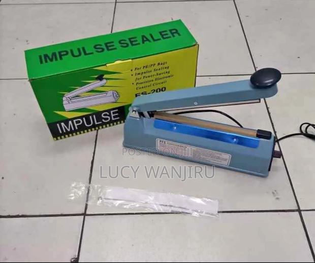 300mm Metal Impulse Sealer / Paper Sealing Machine - main view
