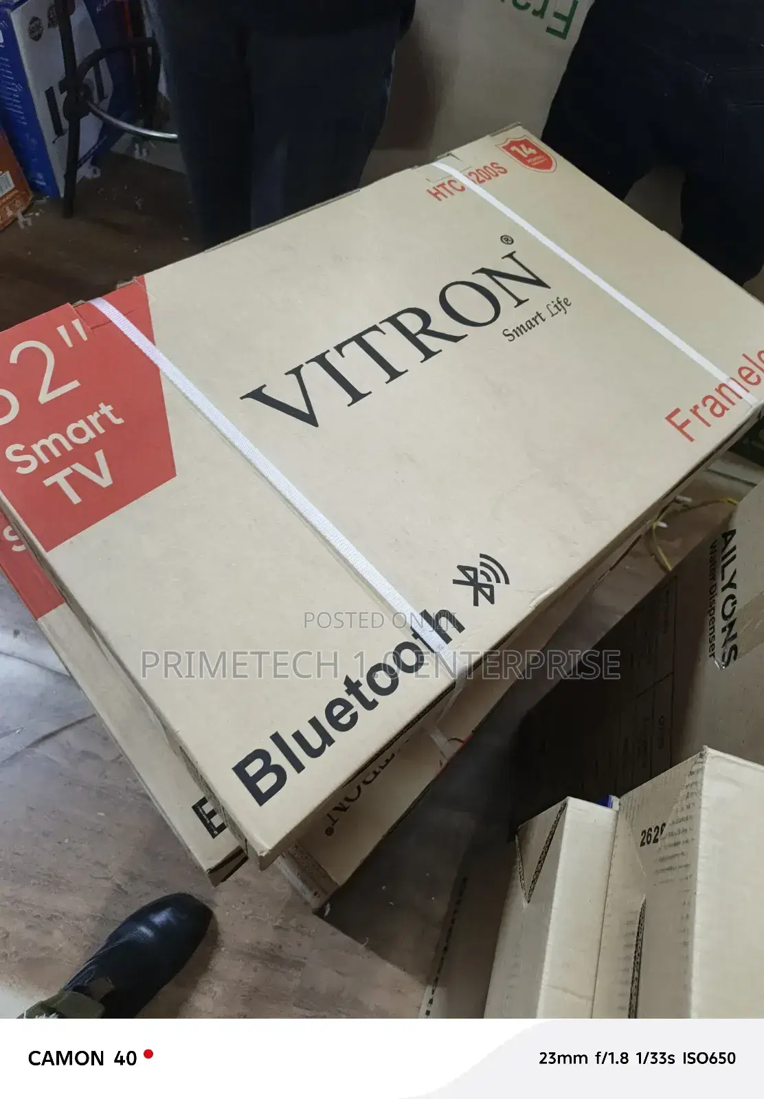 Vitron 32" Frameless Smart Tv
