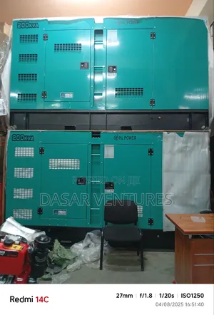 Cummins Generator 200kva - New