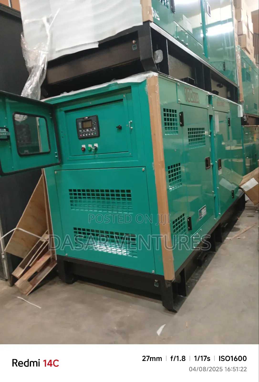 Cummins Generator 200kva - New