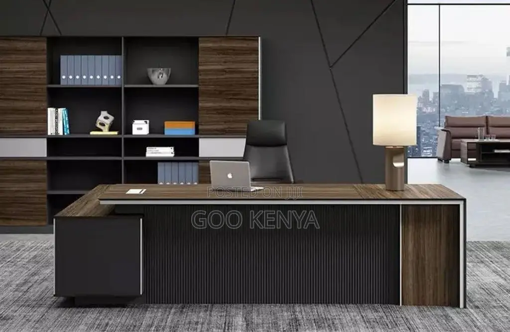 Office Desk ; 2.4meter Modern Executive L-Shape Table