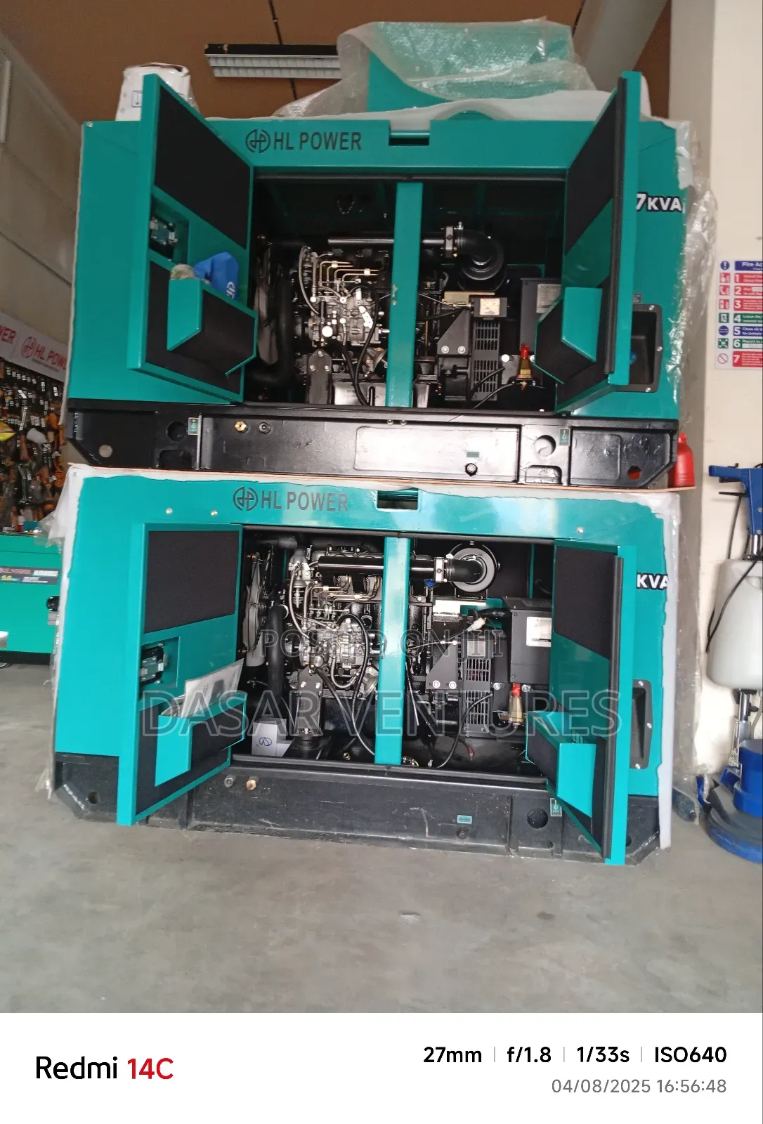 Generator 50kva Brand New Hl Power