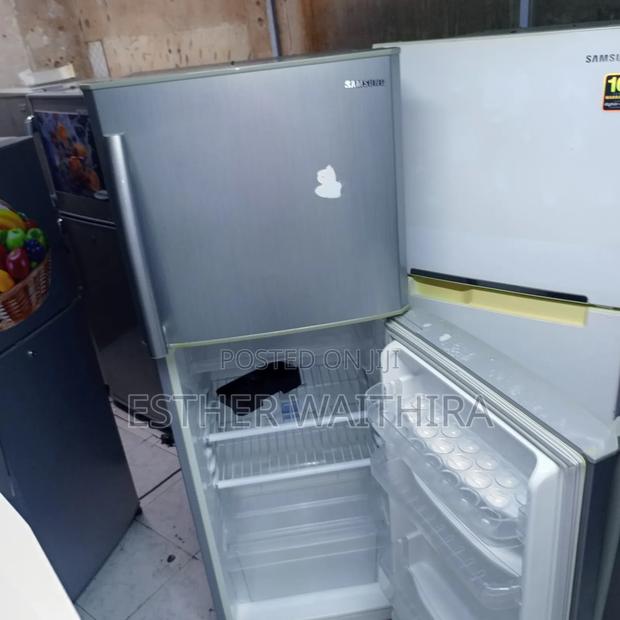 Gray Sumsung Fridge