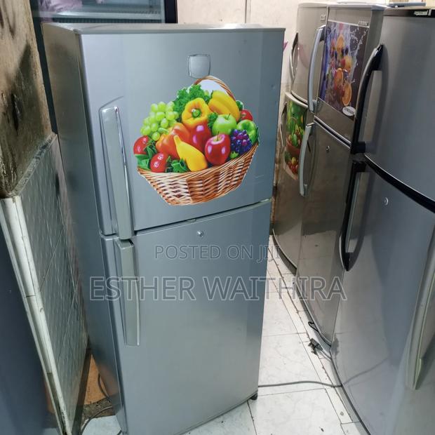 Pure Silver Lg Double Door Fridge
