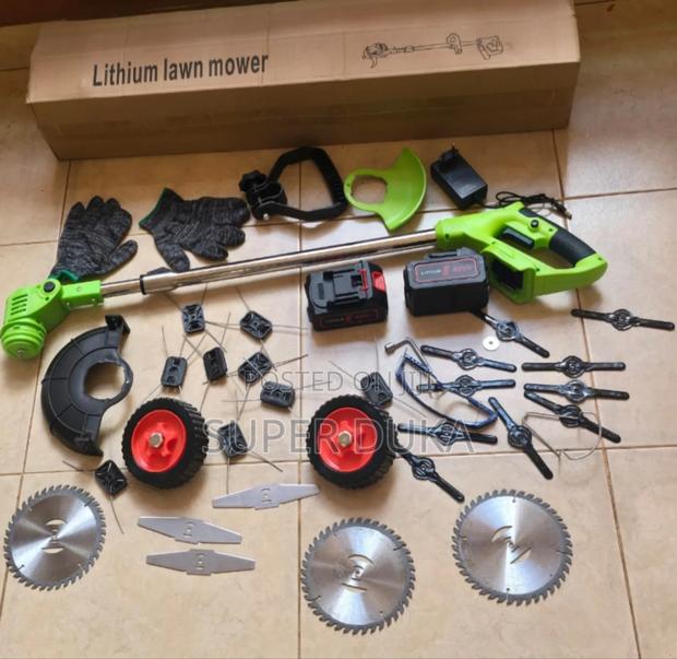 Lawn Mower. Cordless Grass/Brush Cutter.