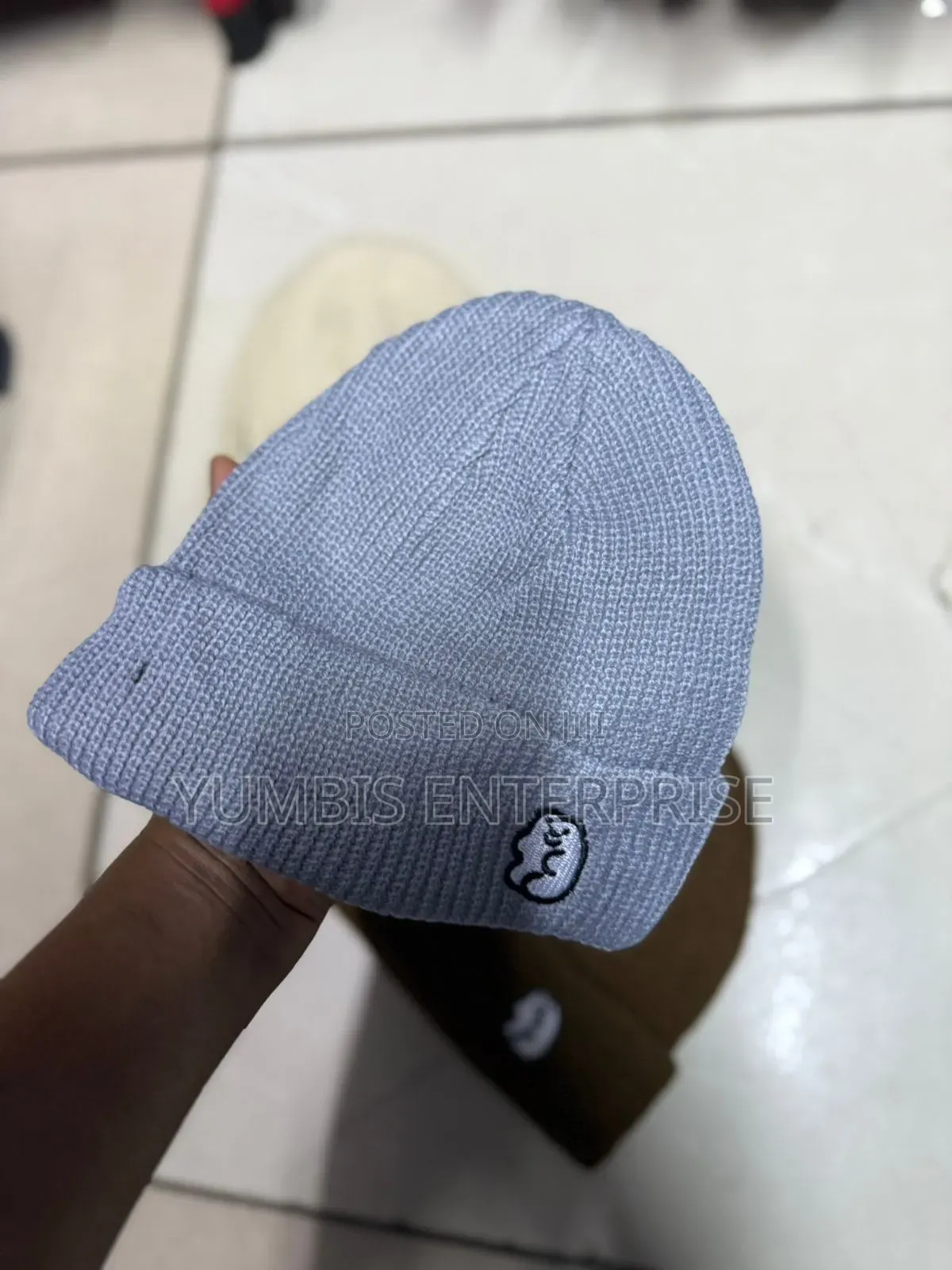 Grey Unisex Beanie Hats