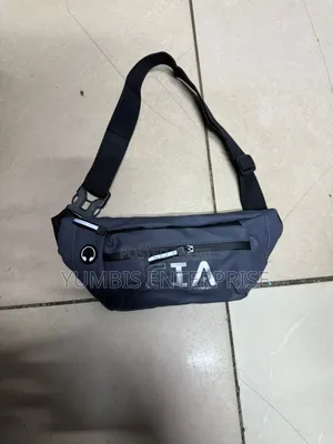 Grey Well Partitioned Waist Bag/Funny Pack