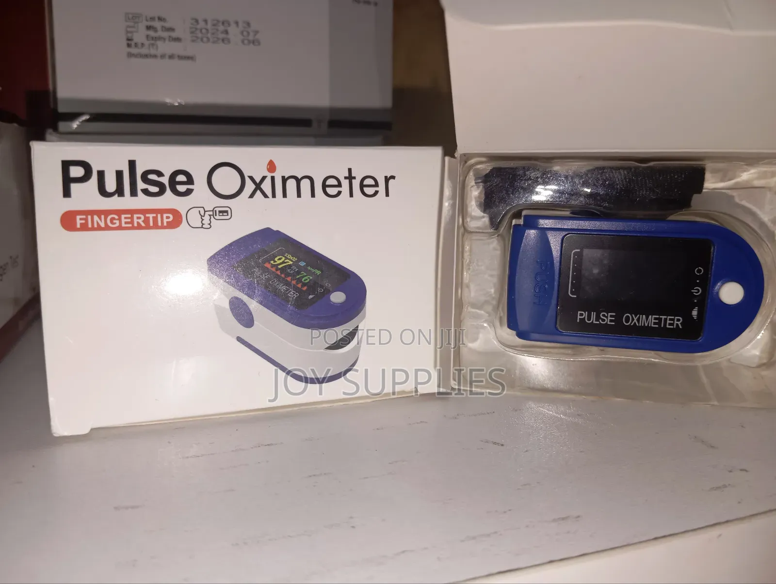 Finger Tip Pulse Oximeter