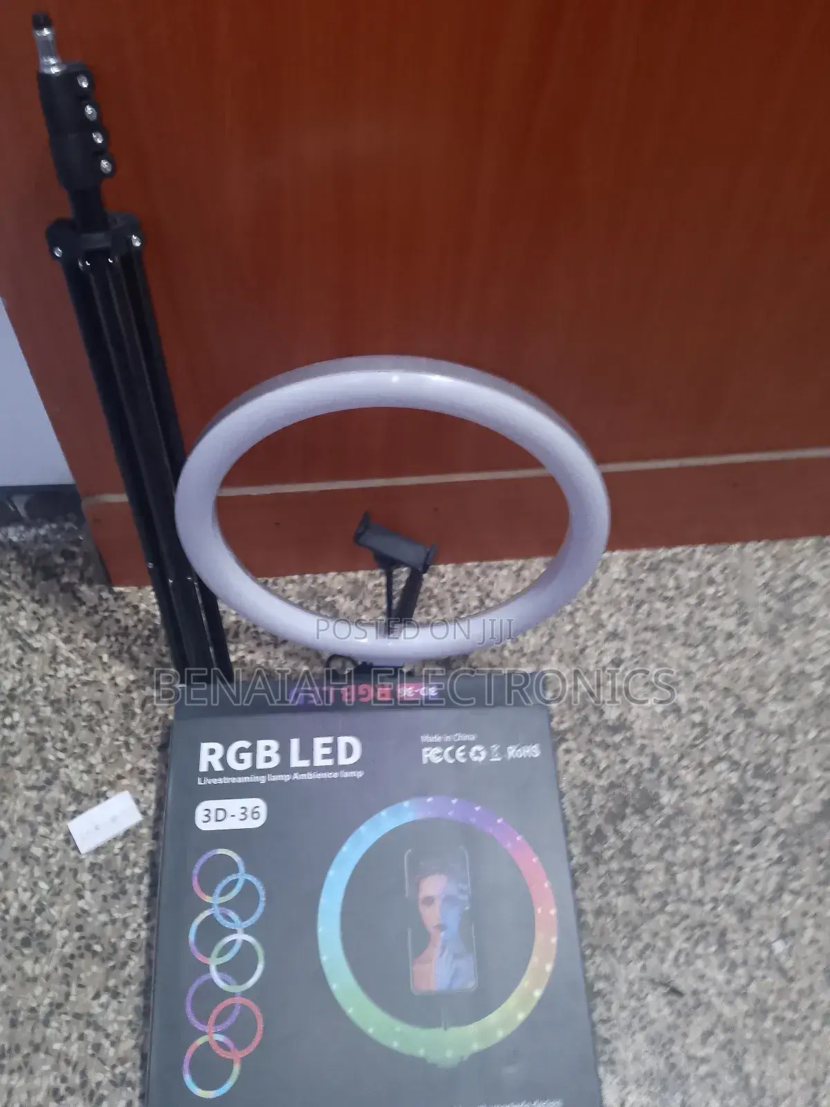 14 Inches Ringlight RGB Complete With Stand