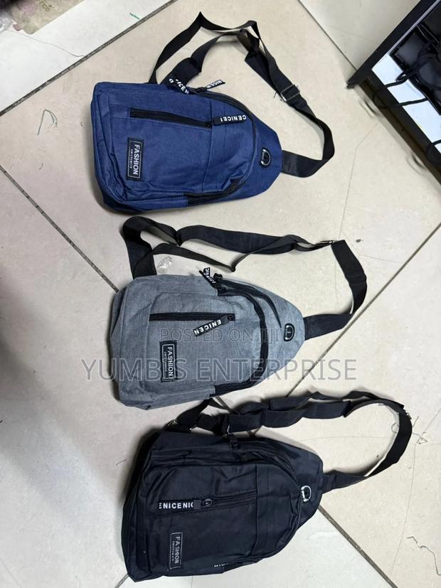 Crossbody Unisex Shoulder Chest Bag at KSH 650.In 3 Colors