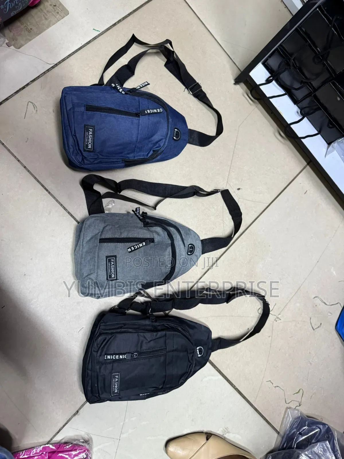 Crossbody Unisex Shoulder Chest Bag at KSH 650.In 3 Colors