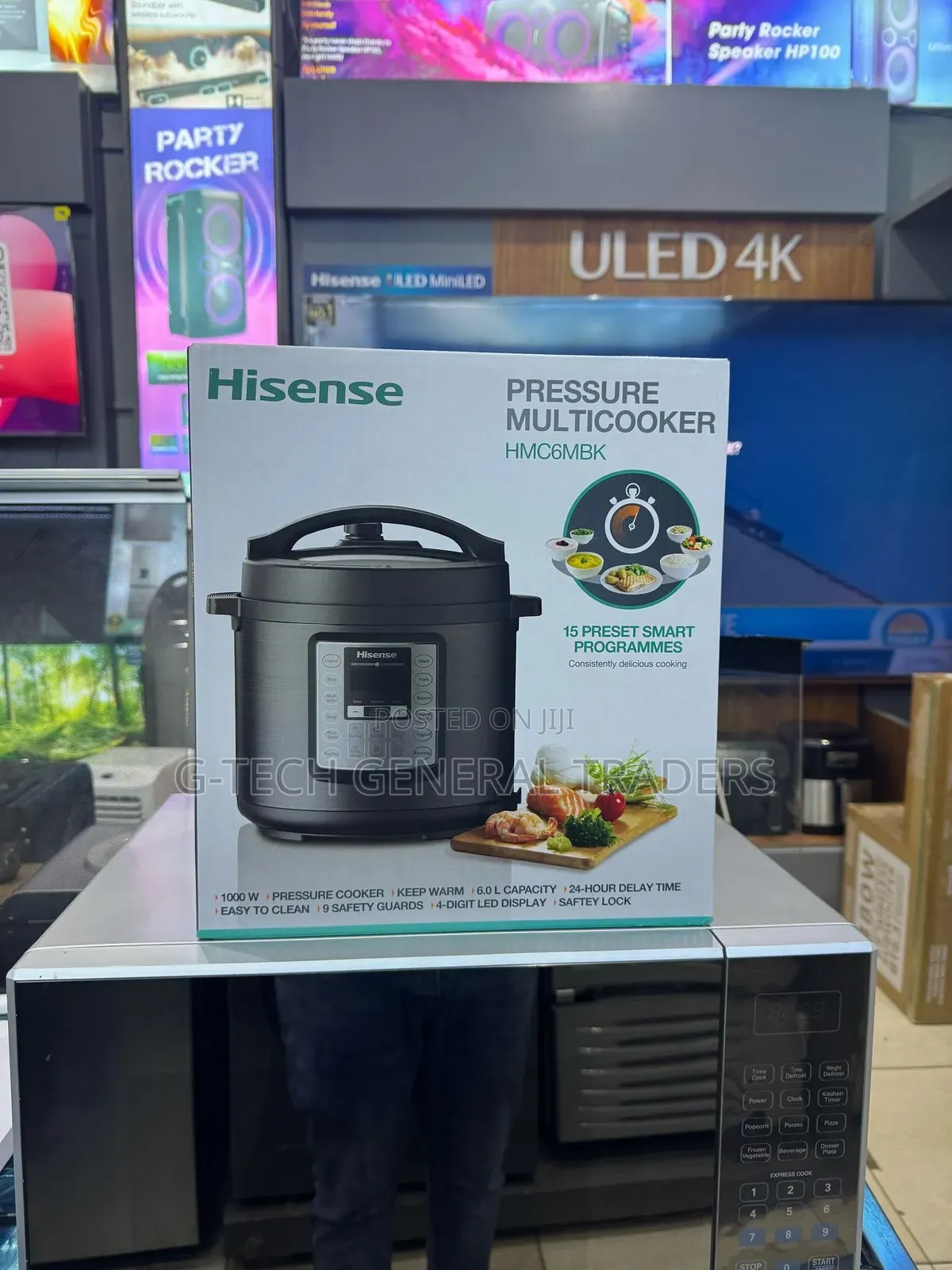 Hisense 6l Energy Saver Digital Pressure Cooker