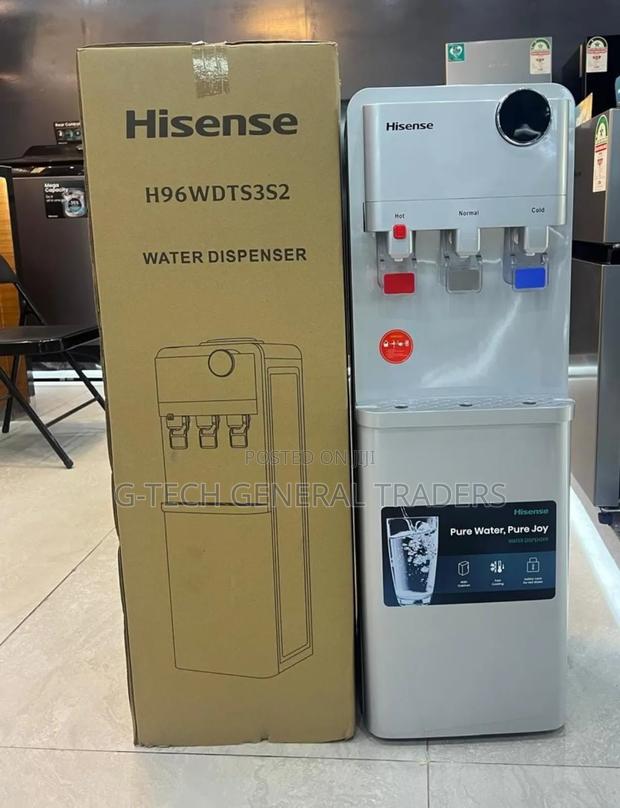 Hisense 3tap Hot,Cold and Normal Dispenser With Compressor
