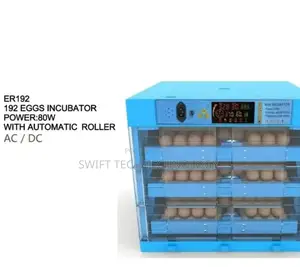 Egg Incubator Ac /Dc 192 Eggs