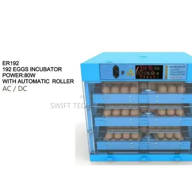Egg Incubator Ac /Dc 192 Eggs - main view