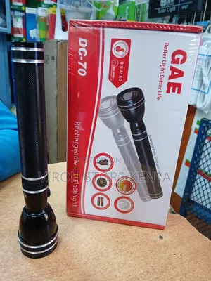 Gae Dc70 Security Guards Torch - Rechargeable