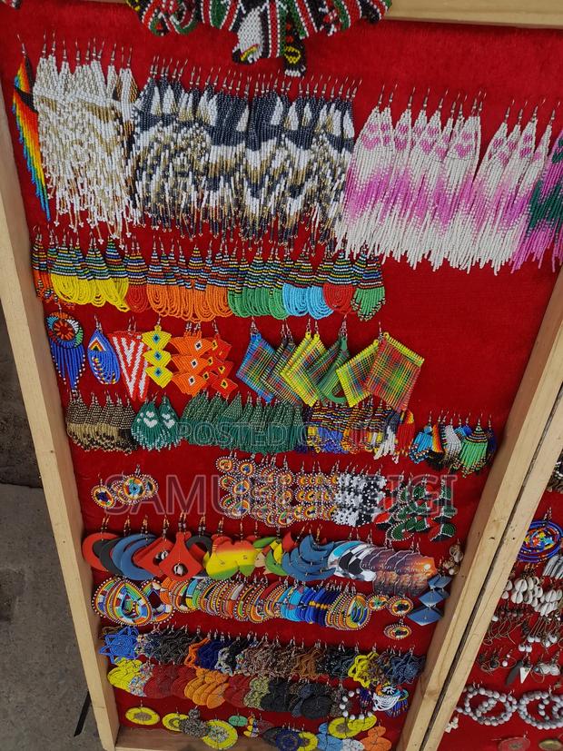 African Beaded Earrings - thumbnail 13