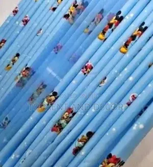 Soft Cartoon Themed Curtains for Kids Bedroom