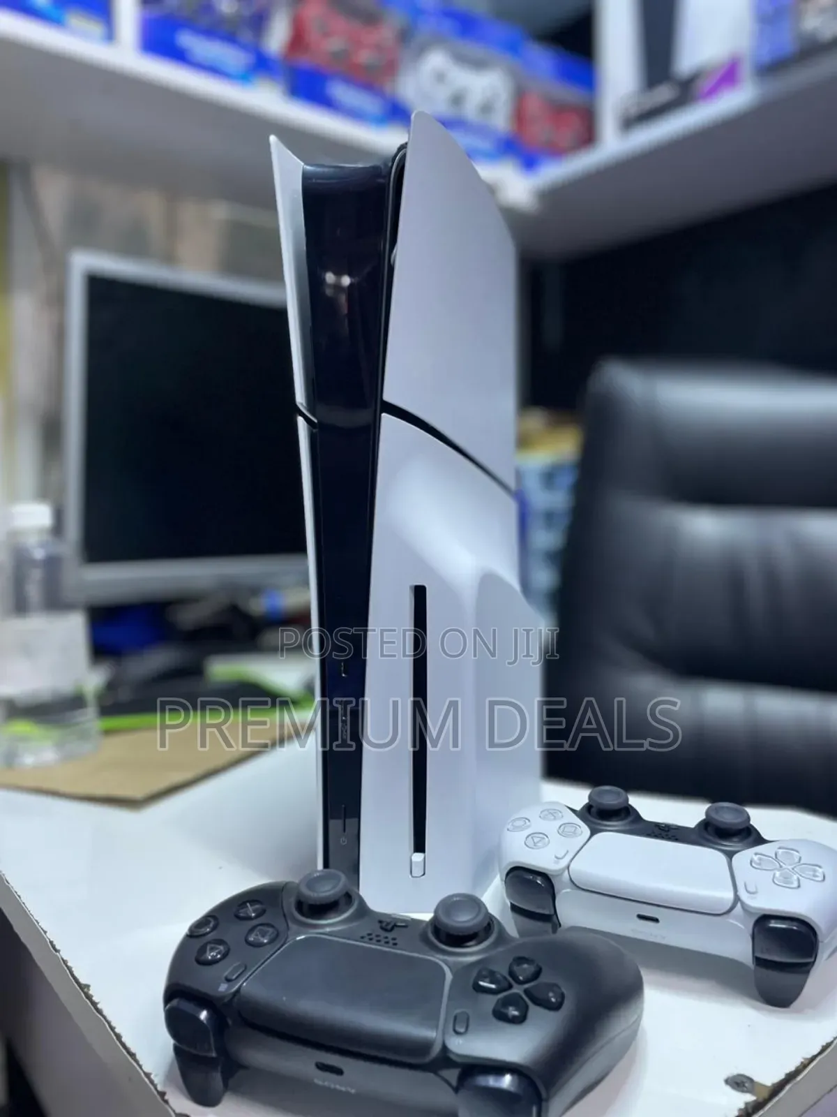 Resilient Ps5 Slim With Two Controllers.