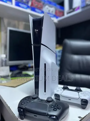 Resilient Ps5 Slim With Two Controllers.