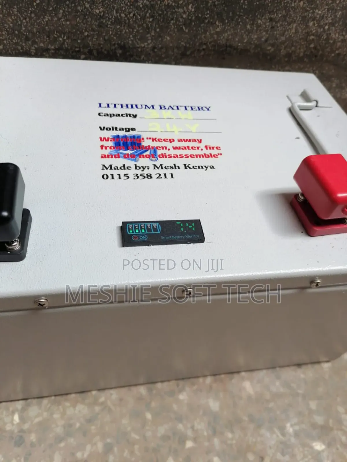 Lithium Battery 24v 3.45kw