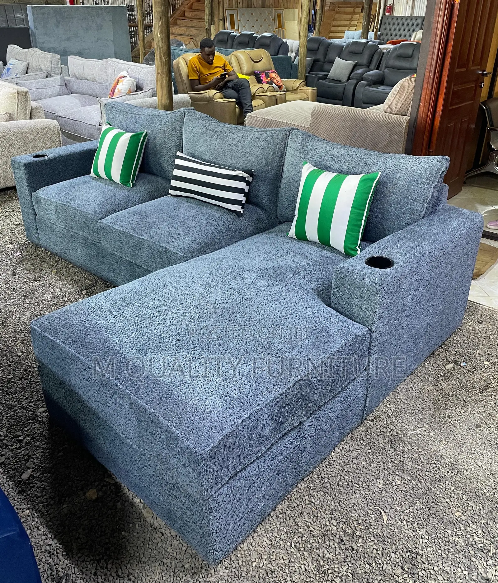 A Sofa Often Seen in Modern or High End Interior Decor