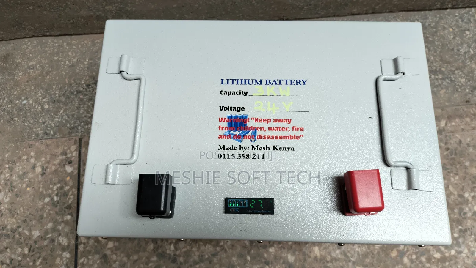Lithium Battery 24v 3.45kw