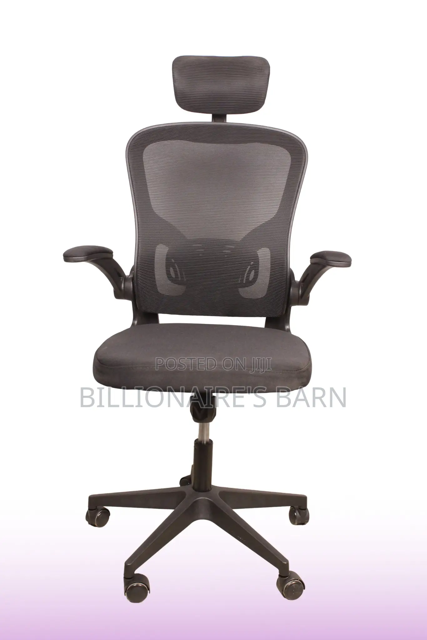 Office Chair: Mesh Office Chair With Ergonomic High-Back