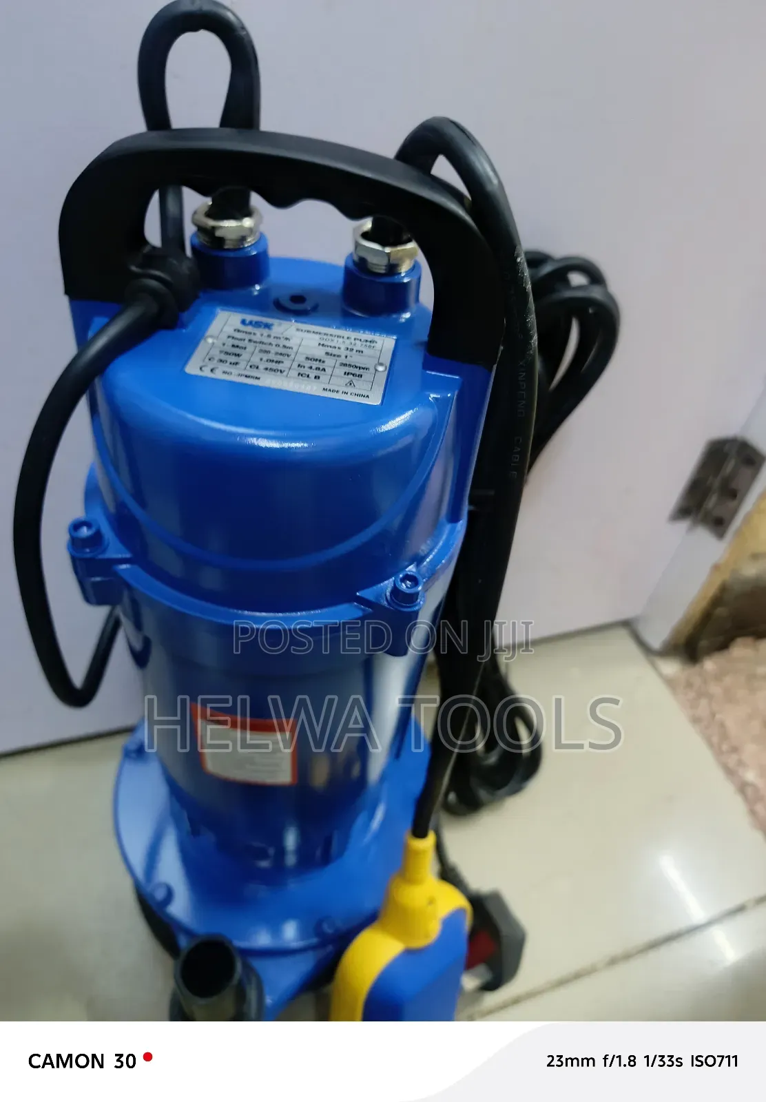 Shallow Well Submersible Pump 1 Hp, 32 M Head
