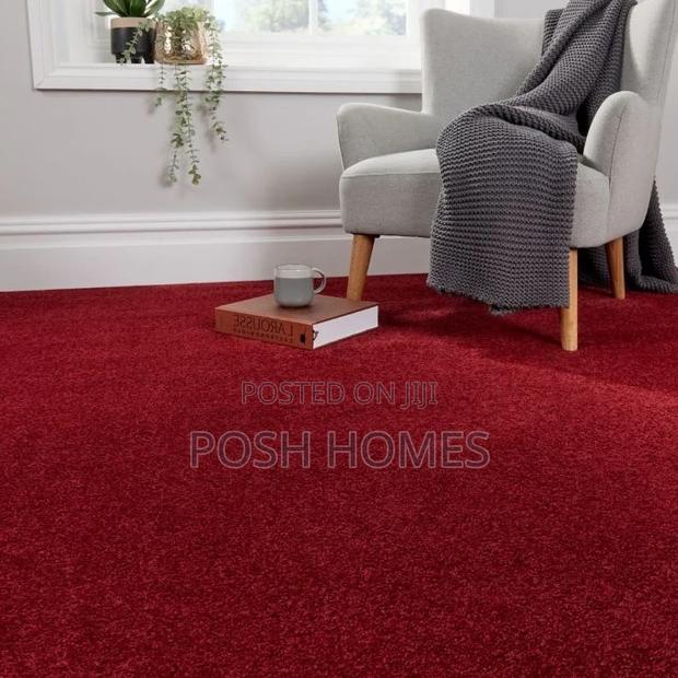 Maroon Delta Wall to Wall Carpets