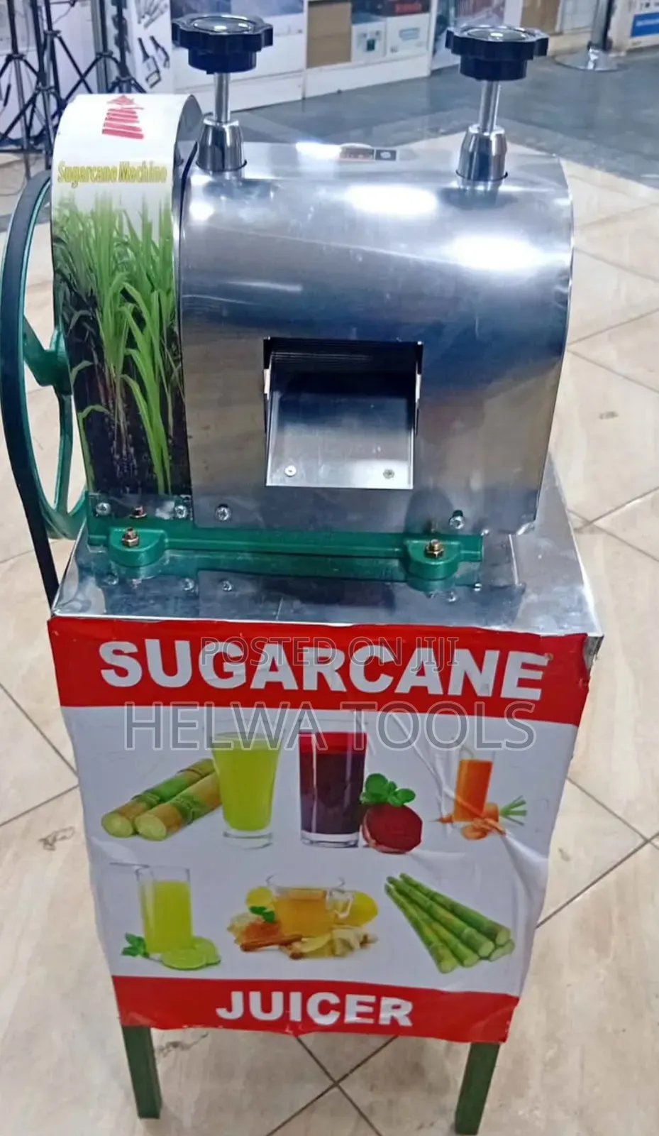 Electric and Manual Commercial Sugar Cane Juicer