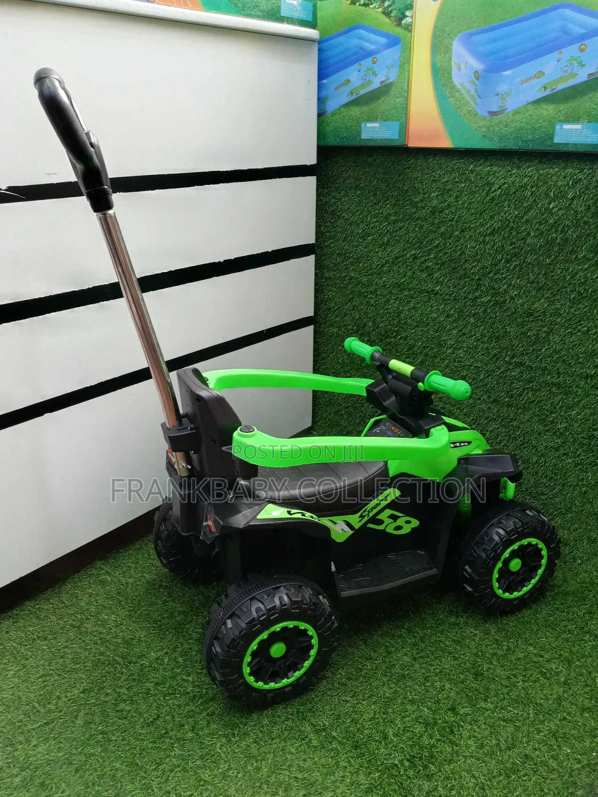 Kids Ride-on Atv With Handle