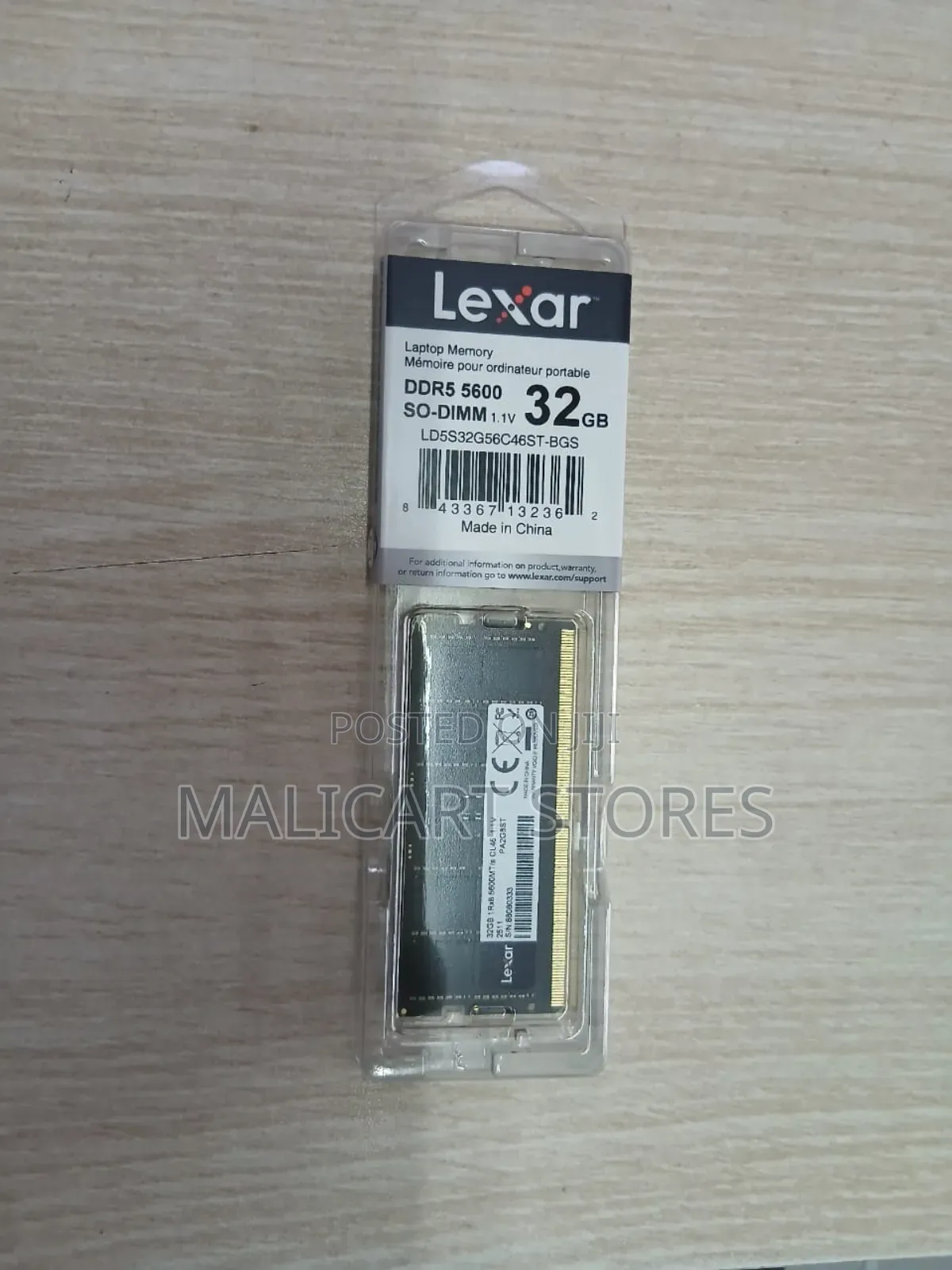 Lexar Ddr5 5600mhz Sodimm Laptop Memory 32gb