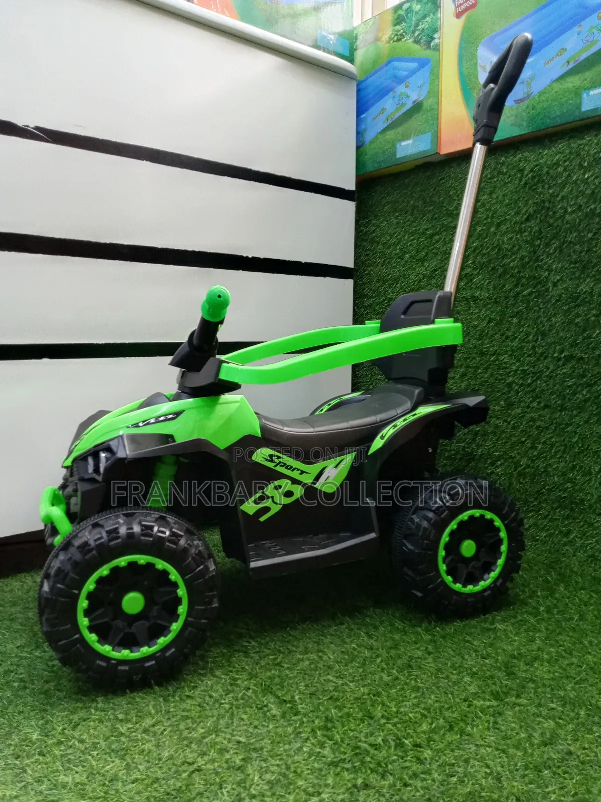 Parental Control Push Ride-on Car