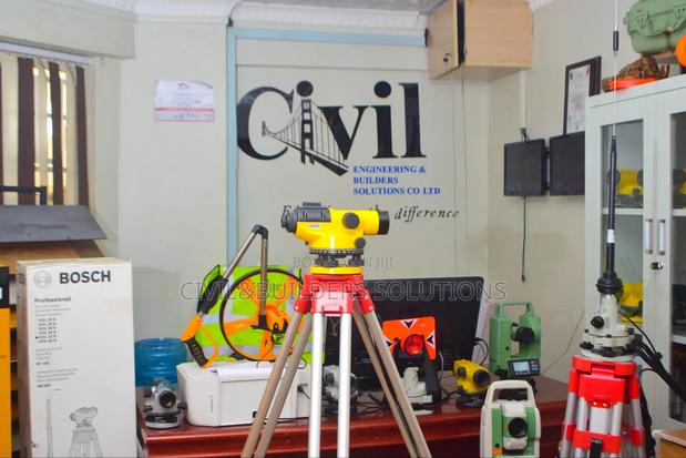 South Nl32 Dumpy Level Tripod Stand And Staff Complete Set - main view