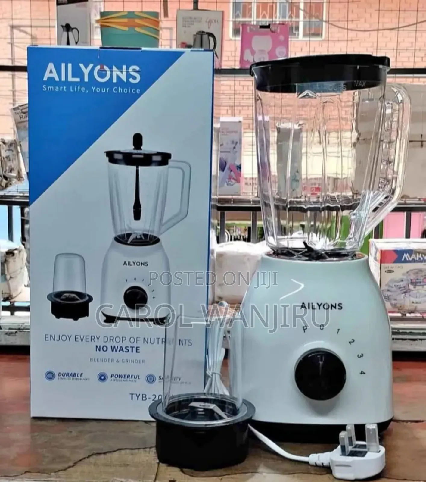 New 2 In1blender+Grinder/Ailyonsblender