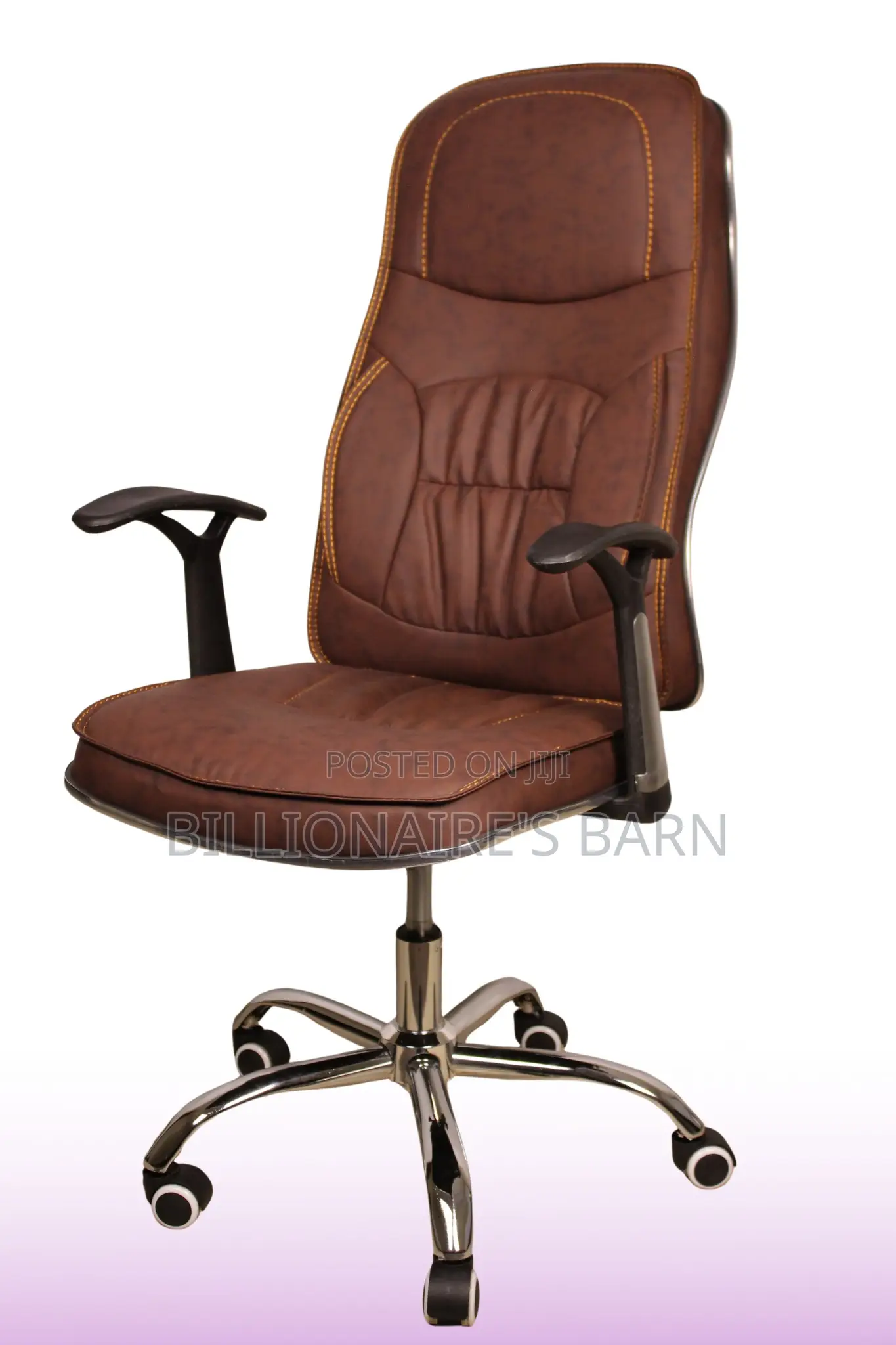 Office Chair; Formal Executive Classic Leather Chairs