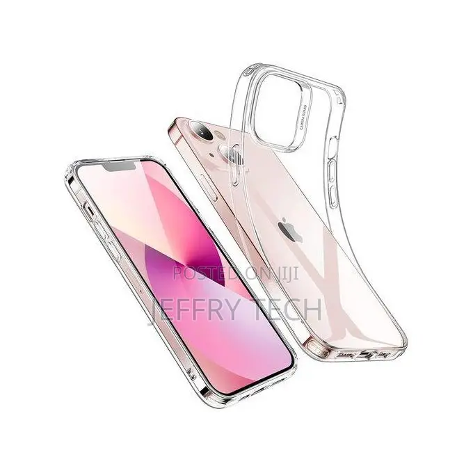 Supfine Clear Compatible With iPhone 13 Case, Crystal-Clear